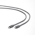 Kabel USB 3.1 typ C(CM/CM) 1m czarny Gembird - 1824366