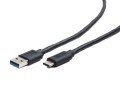 Kabel USB 3.0 typ C(AM/CM) 1m czarny Gembird - 1824372
