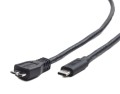 Kabel USB 3.0 typ C(Micro BM/CM) 1m czarny Gembird - 1825084