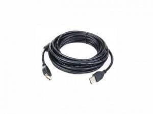 Kabel USB 2.0 wtyk A, gniazdo A z rdzeniem ferrytowym 4.5m Gembird - 1825348