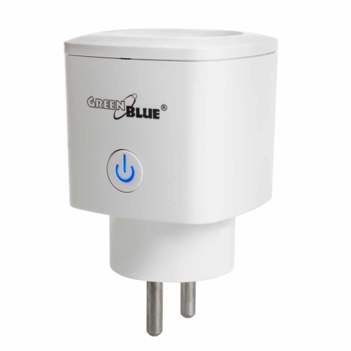 Gniazdko zdalnie sterowane GreenBlue GB720 E WiFi Android/iOS/Alexa/Google Home, zuż. energii, timer, max 3680W, typ E - 983809