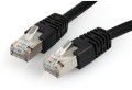 Kabel sieciowy FTP Gembird PP6-0.5M/BK kat. 6, Patch cord RJ-45 (0,5 m) - 1822319