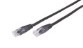 Kabel sieciowy UTP Gembird PP12-0.25M/BK kat. 5e, Patch cord RJ-45 (0,25 m) - 1823826