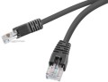 Kabel sieciowy UTP Gembird PP12-1M/BK kat. 5e, Patch cord RJ-45 (1 m) - 1822364