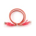 Kabel sieciowy UTP Gembird PP6U-0.25M/R kat. 6, Patch cord RJ-45 (0,25 m) - 1822404