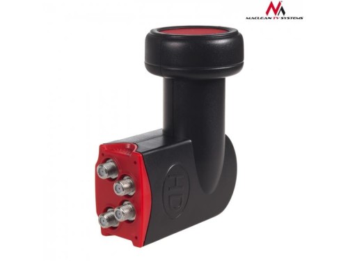 Konwerter satelitarny Maclean MCTV-591 Quad Red Point - 966045