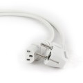 Kabel zasilający komputerowy IEC 320 C13 z certyfikatem VDE Gembird PC-186W-VDE (1,8 m) - 1823825