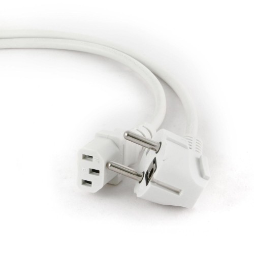 Kabel zasilający komputerowy IEC 320 C13 z certyfikatem VDE Gembird PC-186W-VDE (1,8 m) - 1823825