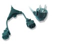 Kabel zasilający serwerowy 2x IEC 320 C13 Gembird PC-186-ML6 (2 m) - 1822286