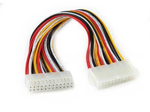 Przedłużacz zasilania Delock ATX 24F/24M 0,3m - 972542