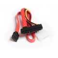 Kabel zasilający do dysków SATA III + kabel danych Combo 2 w 1 Gembird CC-SATA-C1 - 681563