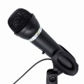 Mikrofon biurkowy Gembird MIC-D-04 z wyłącznikiem (czarny) - 929200