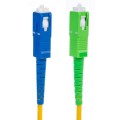 Patchcord światłowód kabel Maclean, SC/APC-SC/UPC SM 9/125 LSZH, jednomodowy, długość 10m, simplex, G657A2, MCTV-404 - 1801870