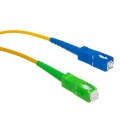 Patchcord światłowód kabel Maclean, SC/APC-SC/UPC SM 9/125 LSZH, jednomodowy, długość 10m, simplex, G657A2, MCTV-404 - 1801872