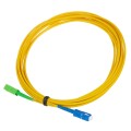 Patchcord światłowód kabel Maclean, SC/APC-SC/UPC SM 9/125 LSZH, jednomodowy, długość 10m, simplex, G657A2, MCTV-404 - 1801873