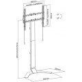 Stojak podłogowy Techly 32"-70" 40kg Slim - 1366573