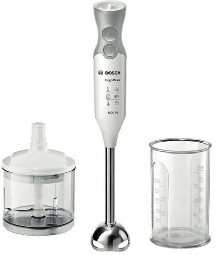 Blender ręczny BOSCH MSM66120 (600W; kolor biały, kolor szary) - 707141
