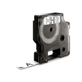 TAŚMA DYMO D1-12MM X 5,5M POLIESTROWA TRWAŁA CZARNY/BIAŁY - 1909680
