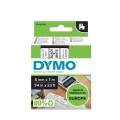Taśma barwiąca DYMO D1 - 6mm x 7m czarny/biały S0720780 - 891609