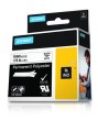 RHINO POLYESTER LABEL 6MM X5.5M/BLACK ON WHITE IN - 1909688