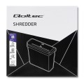 Niszczarka Qoltec Home&Office | Strip cut | 7l - 1202838