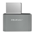 Stacja dokująca Qoltec dysków HDD/SSD | 2.5" / 3.5" SATA | USB 3.0 - 1017976