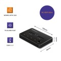 Stacja dokująca Qoltec dysków 2x SSD M.2 SATA | NGFF | USB typ C - 1485138