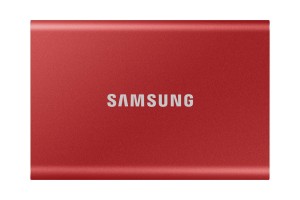Dysk SSD zewnętrzny Samsung T7 Portable 500GB (1050/1000 MB/s) USB 3.1 Red