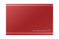 Dysk SSD zewnętrzny USB Samsung SSD T7 500GB Portable (1050/1000 MB/s) USB 3.1 Red - 1910572