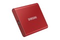 Dysk SSD zewnętrzny USB Samsung SSD T7 500GB Portable (1050/1000 MB/s) USB 3.1 Red - 1910575