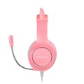 KRUGER & MATZ SŁUCHAWKI NAUSZNE GAMER KIDS PINK - 1030169