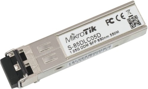 Mikrotik S-85DLC05D moduł przekaźników sieciowych 1250 Mbit/s SFP 850 nm - 1912427