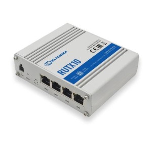 Teltonika RUTX10 router bezprzewodowy Gigabit Ethernet Dual-band (2.4 GHz/5 GHz) Biały