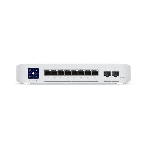Switch zarządzalny UBIQUITI USW-Enterprise-8-PoE 8x 2,5 GbE PoE+, 2x SFP+ - 1912621