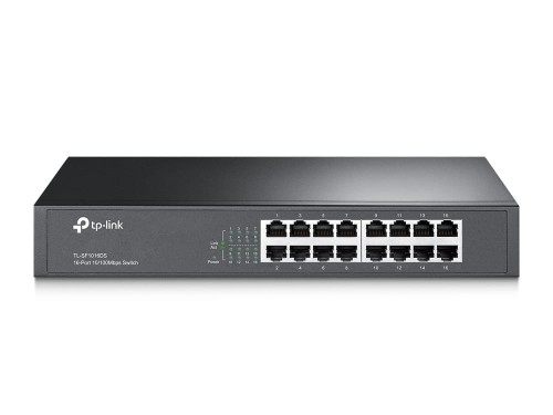 Switch niezarządzalny TP-Link TL-SF1016DS 16x10/100Mb Rack - 1912769