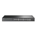 Switch zarządzalny TP-Link TL-SL2428P Smart JetStream 24x10/100 PoE+, 2x1Gb, 2x1Gb Combo RJ45/SFP - 1912773
