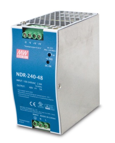 PLANET PWR-240-48 moduł zasilaczy 240 W Niebieski, Szary - 1912652