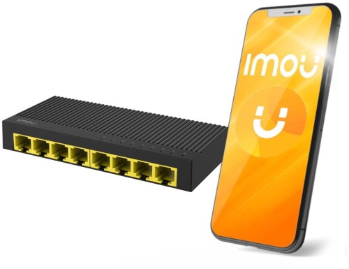 Switch Imou 8-portowy SG108C plastikowa obudowa - 1912667