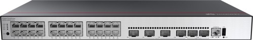 Huawei Switch S5735-L24P4XE-A-V2 (24*GE ports, 4*10GE SFP+ ports, 2*12GE stack ports, PoE+, AC power) + license L-MLIC-S57L (98012026) - 1912686