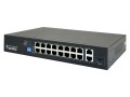 AVIZIO SWITCH NIEZARZĄDZALNY 16 PORTÓW RJ45 POE 100MB/S + 2 PORTY RJ45 UPLINK 1GB/S (BUDŻET MOCY 150W) - 1912712