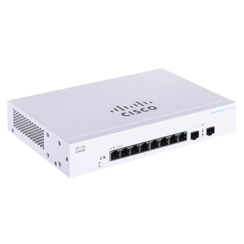 CBS220 SMART 8-PORT GE EXT PS/2X1G SFP - 1912752