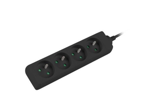 Listwa przedłużacz Lanberg 1m UPS czarna 4x 230V PL - 1916483