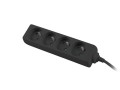 Listwa przedłużacz Lanberg 1m UPS czarna 4x 230V PL - 1916485