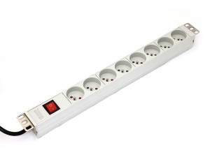 Listwa zasilająca DIGITUS 19", 1U, 8 gniazd, 16A, 1,8m