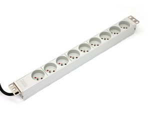 Listwa zasilająca DIGITUS 19", 1U, 9 gniazd, 16A, 1,8m