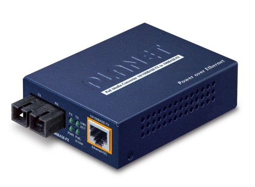 PLANET FTP-802S15 konwerter sieciowy 100 Mbit/s 1310 nm Pojedynczy Niebieski - 1914659