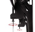 Uchwyt sufitowy do monitora B TECH BT8424-150/B 1MBTM071 (39" - 65"; do 1 ekranu; sufitowy) - 1765596