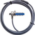 TARGUS DEFCON CABLE LOCK/T-LOCK COMBO CABLE LOCK - 1916844