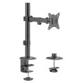 Uchwyt biurkowy do monitora LCD Maclean MC-572N pojedyncze ramię, VESA 75x75 oraz 100x100, 17-32", 9kg - 1917583
