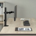 Uchwyt biurkowy do monitora LCD Maclean MC-572N pojedyncze ramię, VESA 75x75 oraz 100x100, 17-32", 9kg - 1917584